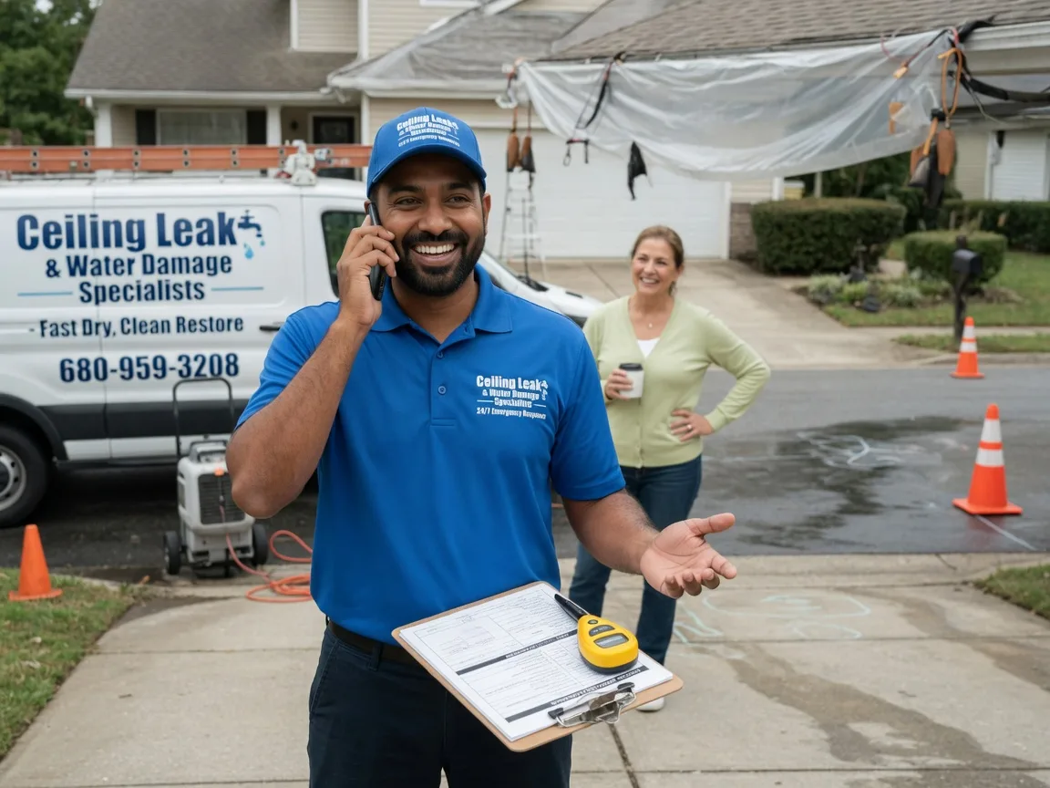 Ceiling Leak Cleanup East Charleston, VT FAQs